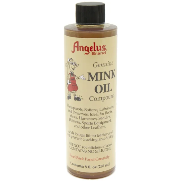 Mink oil liquid front