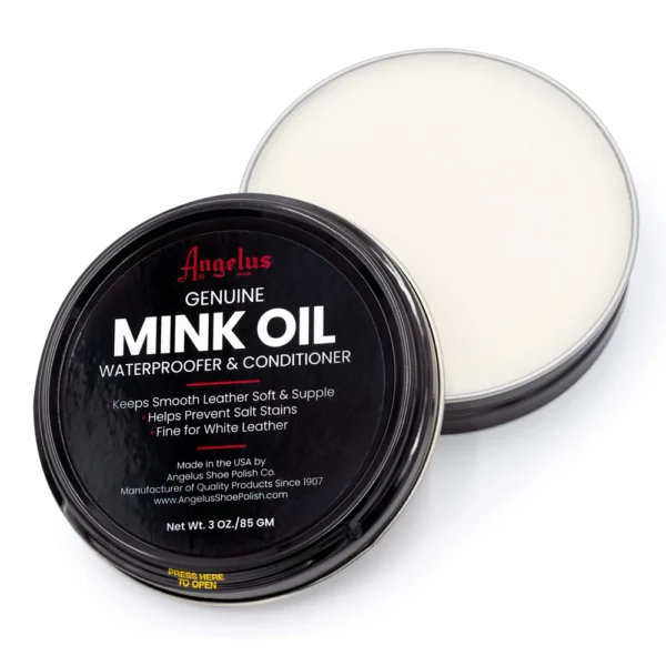 Mink oil paste - can