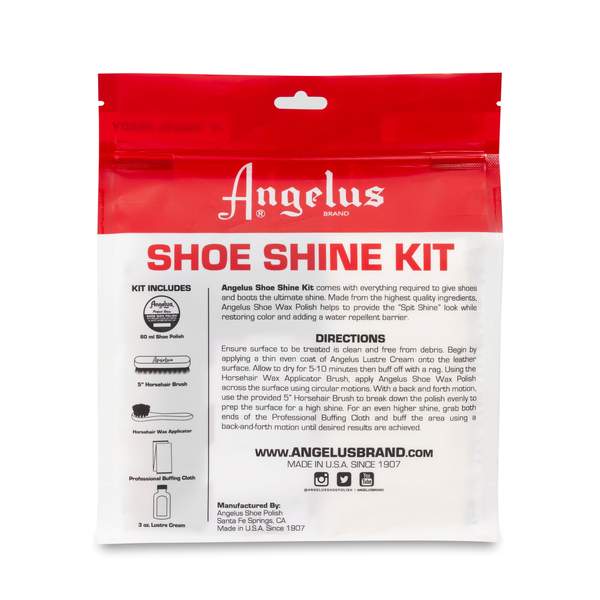 Shoe Shine Travel Kit
