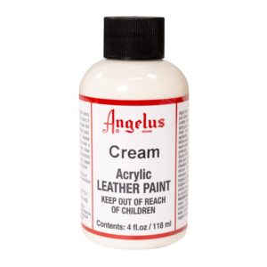 Angelus Leather Paint - Cream - Image 1