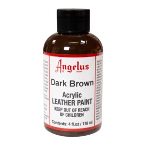 Angelus Leather Paint - Dark Brown - Image 1