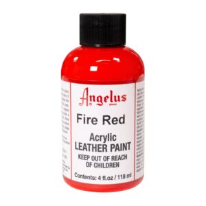 Angelus Leather Paint - Fire Red
