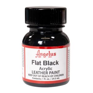 Angelus Leather Paint - Flat Black