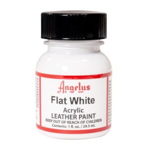Angelus Leather Paint - Flat White