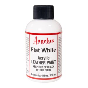Angelus Leather Paint - Flat White - Image 1