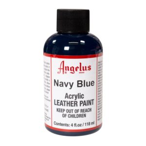 Angelus Leather Paint - Navy Blue - Image 1