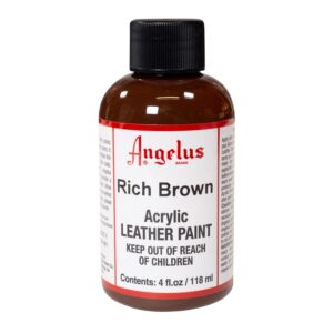 Angelus Leather Paint - Rich Brown