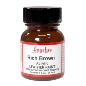 Angelus Leather Paint - Rich Brown