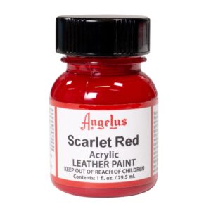 Angelus Leather Paint - Scarlet Red