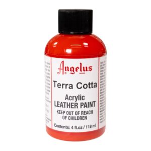 Angelus Leather Paint - Terra Cotta Red - Image 1