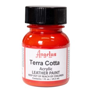 Angelus Leather Paint - Terra Cotta Red