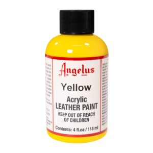 Angelus Leather Paint - Yellow - Image 1