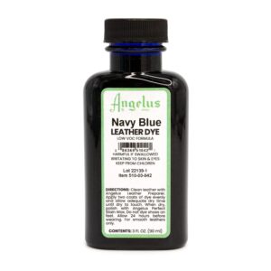 Angelus Low VOC Leather Dye - Navy Blue