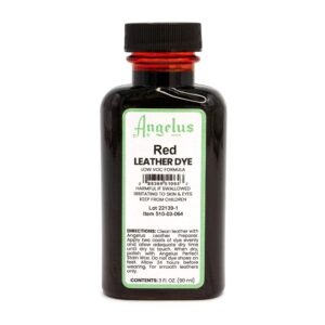 Angelus Low VOC Leather Dye - Red