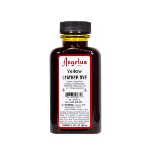 Angelus Leather Dye – Yellow - Image 1