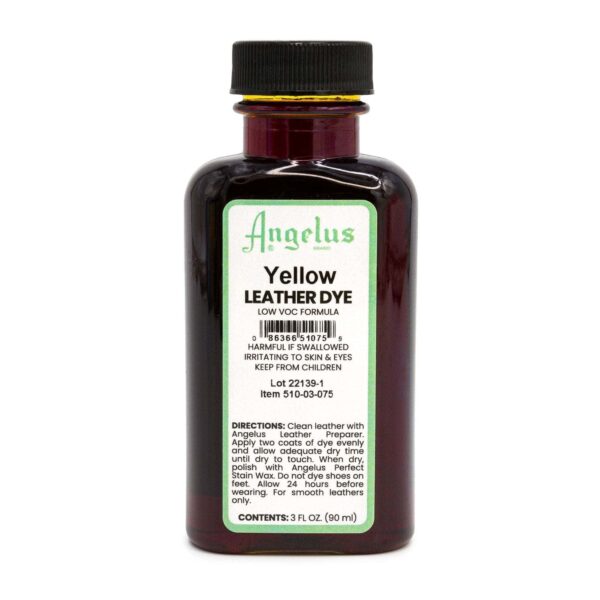 Angelus Low VOC Leather Dye - Yellow