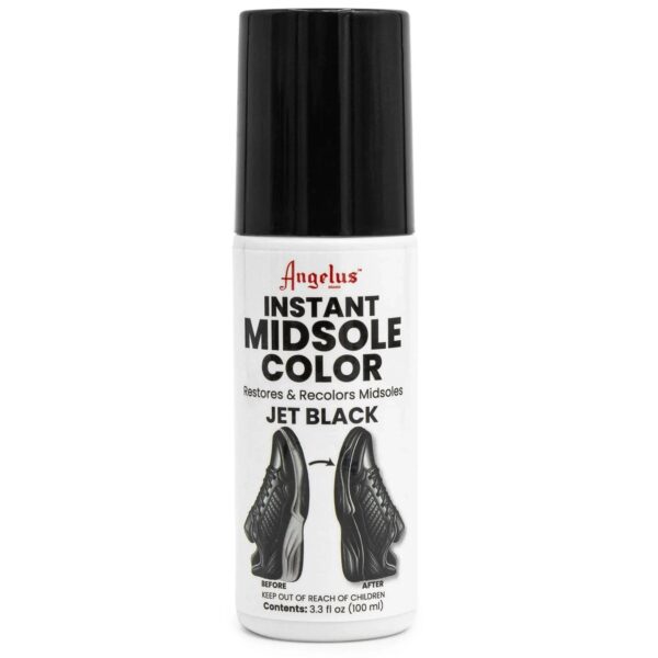 Angelus Instant Midsole Color - Jet Black (3.3 oz)