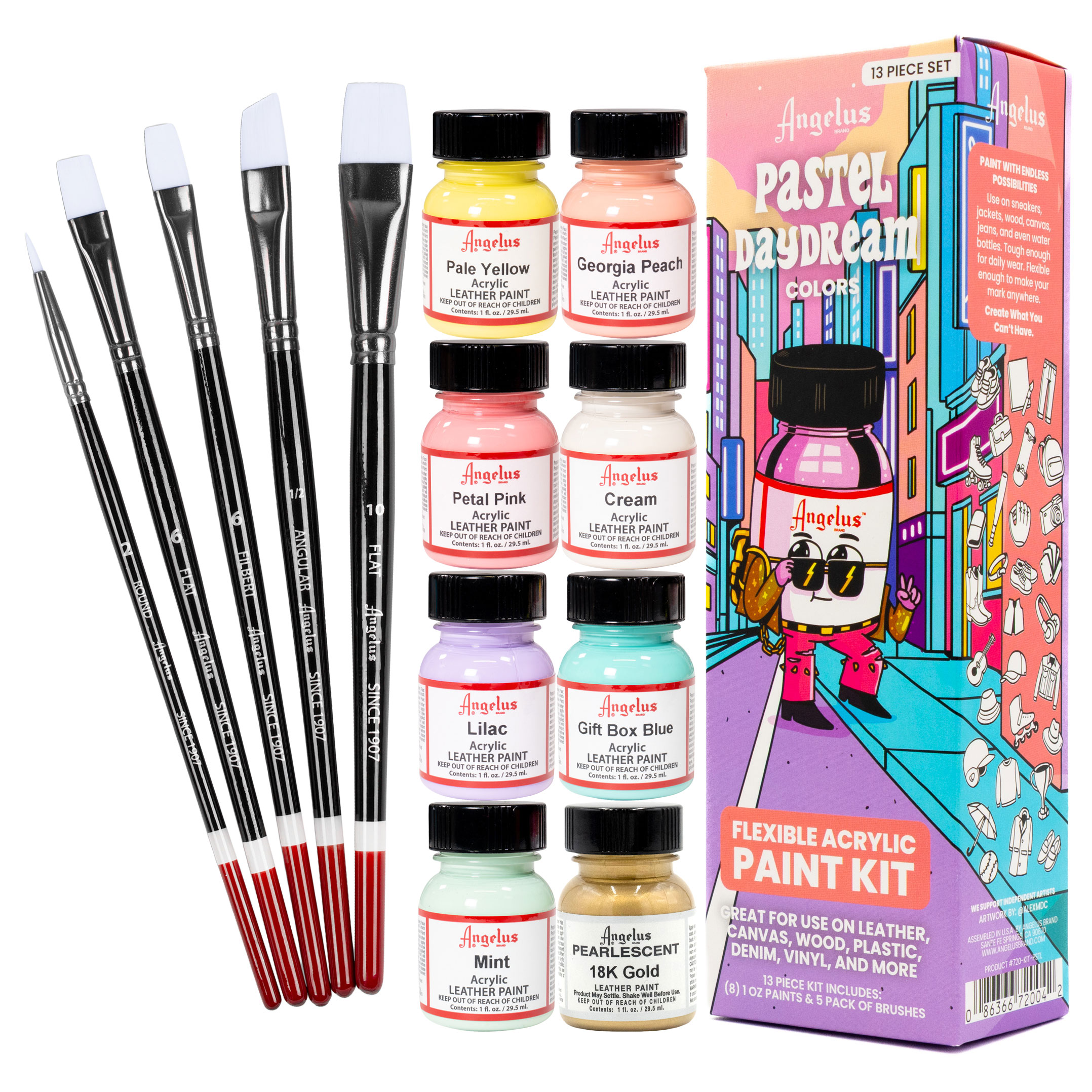 Angelus Pastel Daydream Paint Kit