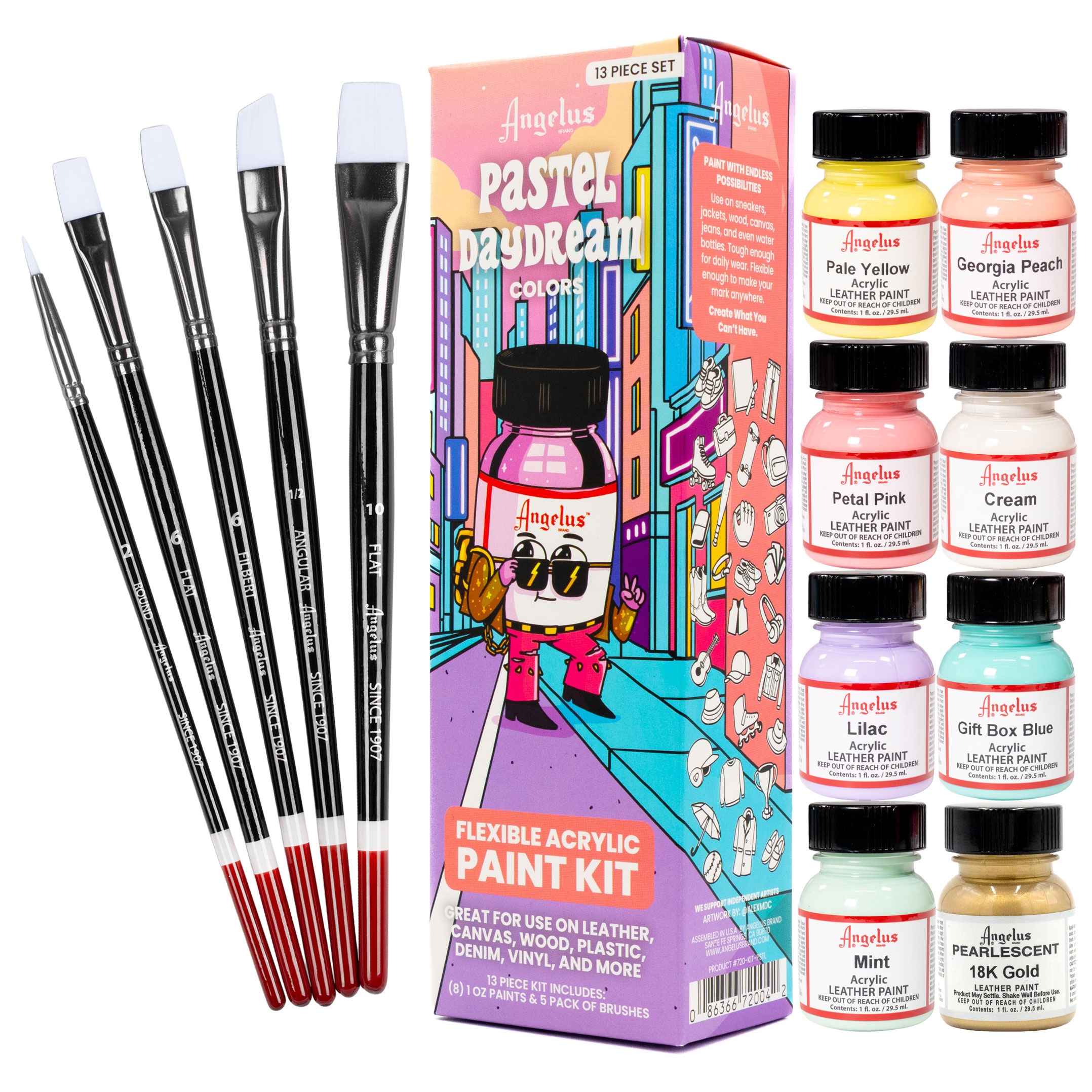 Angelus Pastel Daydream Paint Kit - Image 2