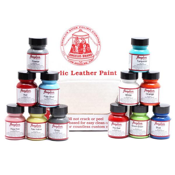 Angelus Paints Acrylic Leather Paints